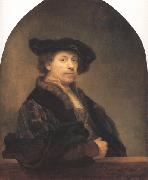 REMBRANDT Harmenszoon van Rijn Self-Portrait at the age of 34 (mk33) Germany oil painting artist